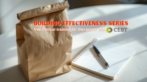 building effectiveness free clinical training for therapists